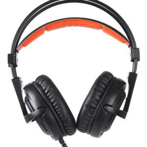 SADES Gaming Headset A6, multiplatform, USB, LED, μαύρα 4 LED