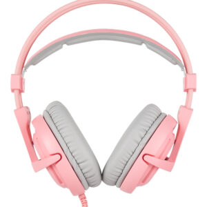 SADES Gaming Headset A6, multiplatform, USB, LED, ροζ 2 multiplatform