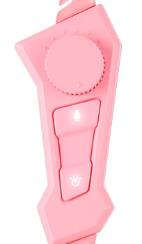 SADES Gaming Headset A6, multiplatform, USB, LED, ροζ 4 LED