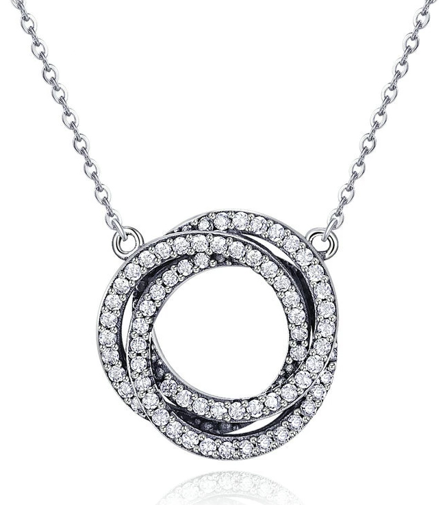 BAMOER κολιέ SCN259 με κυβική ζιρκόνια BAMOER κολιέ SCN259 με κυβική ζιρκόνια