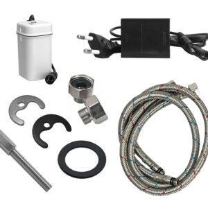 BRUNO μπαταρία νιπτήρα SF11003HCP-A με αισθητήρα, αναμεικτική, ασημί 3 ασημί