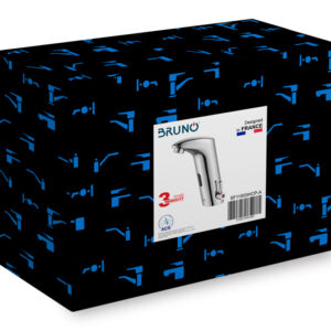 BRUNO μπαταρία νιπτήρα SF11003HCP-A με αισθητήρα, αναμεικτική, ασημί 4 SF11003HCP A 3