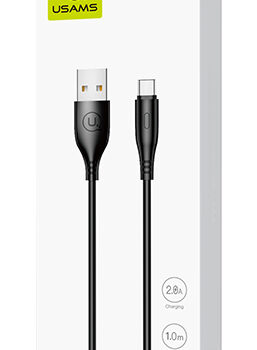 USAMS καλώδιο USB-C σε USB US-SJ267, 10W, 1m, μαύρο 3 1m