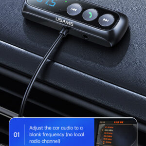 USAMS audio receiver αυτοκινήτου US-SJ503, FM display, wireless, BT, SD 4 BT