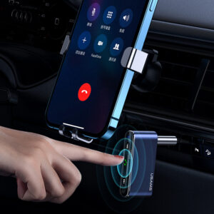 USAMS ασύρματο audio receiver US-SJ519 με μικρόφωνο, Bluetooth 5.0, γκρι 3 γκρι