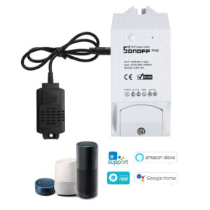 SONOFF Aισθητήρας θερμοκρασίας και υγρασίας SI7021, WiFi, 2.5mm, μαύρο 3 SNF SI7021 2
