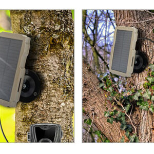 SUNTEK ηλιακό πάνελ SP08 για κάμερες, 2950mΑh, 2 εξόδων 6V & 12V, 12W 2 2950mΑh