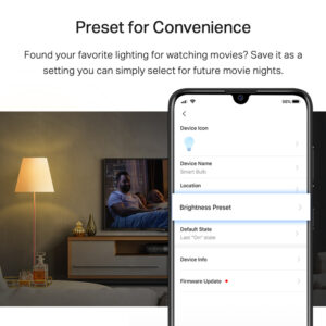 TP-LINK Smart λάμπα LED TAPO-L510E, WiFi, 8.7W, 806lm, E27, Ver. 1.0 4 806lm