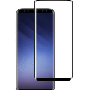 POWERTECH Tempered Glass 3D, Mini, Full glue, για Samsung S9, Black