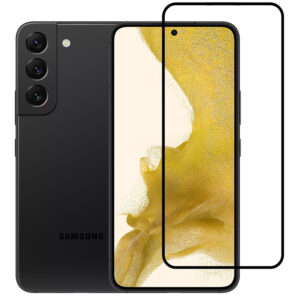 POWERTECH tempered glass 3D TGC-0550, full glue, Samsung S22 5G, μαύρο 1 POWERTECH tempered glass 3D TGC-0550