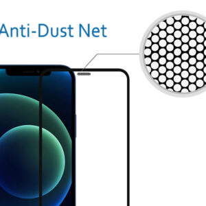 POWERTECH tempered glass 5D TGCDP-0003 iPhone 12 Mini, dustproof 2 dustproof