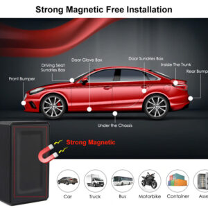 COBAN GPS Tracker Οχημάτων TK108B, GPS & GSM/GPRS, IP67, 10000mAh 3 IP67