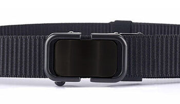 Ζώνη στρατιωτικού τύπου TMV-0045, ρυθμιζόμενη, 3.4 x 120cm, μαύρη 2 ρυθμιζόμενη