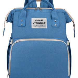 2 in 1 τσάντα πλάτης και παιδικό κρεβατάκι TMV-0052