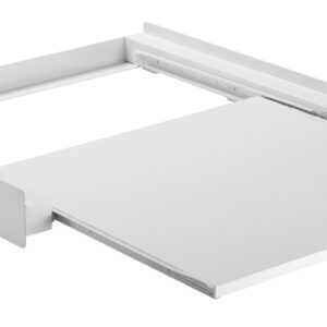 BRATECK Βάση σύνδεσης πλυντηρίου/στεγνωτηρίου WDS-01, με συρτάρι, λευκή 2 με συρτάρι