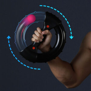 YUNMAI όργανο εκγύμνασης χεριών YMPS-A293, περιστροφικό, μαύρο 2 περιστροφικό