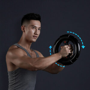 YUNMAI όργανο εκγύμνασης χεριών YMPS-A293, περιστροφικό, μαύρο 3 μαύρο