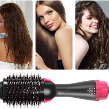 Επαγγελματική Βούρτσα – Πιστολάκι Σεσουάρ 360ᵒ, 4 σε 1, 1000w – One Step Hair Dryer & Styler 4 S12BNP2