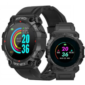 Smartwatch FD68 με Παλμογράφο, Πράσινο 4 Smartwatch FD68 black 1