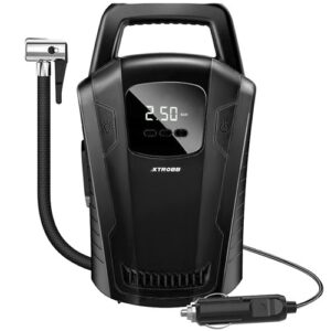 Αεροσυμπιεστής Αυτοκινήτου με LCD Display, 150PSI, 12V Xtrobb 21866, Μαύρος 8 eng pl Xtrobb 21866 car compressor 16820 4