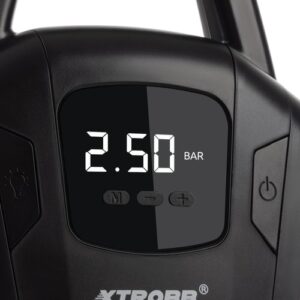 Αεροσυμπιεστής Αυτοκινήτου με LCD Display, 150PSI, 12V Xtrobb 21866, Μαύρος 7 eng pl Xtrobb 21866 car compressor 16820 6