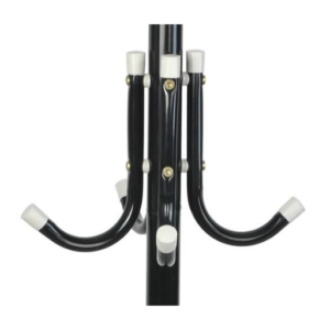 Καλόγερος Μεταλλικός Τρίποδος - Κρεμάστρα Ρούχων με 12 γάντζους, Ruhhy, Μαύρος 5 179