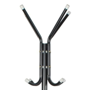 Καλόγερος Μεταλλικός Τρίποδος - Κρεμάστρα Ρούχων με 12 γάντζους, Ruhhy, Μαύρος 4 180