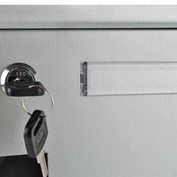 Γραμματοκιβώτιο Εξωτερικού Χώρου Inox Malatec σε Ασημί Χρώμα 30.7x10x34cm 8 eng pl Mailbox 8510 6