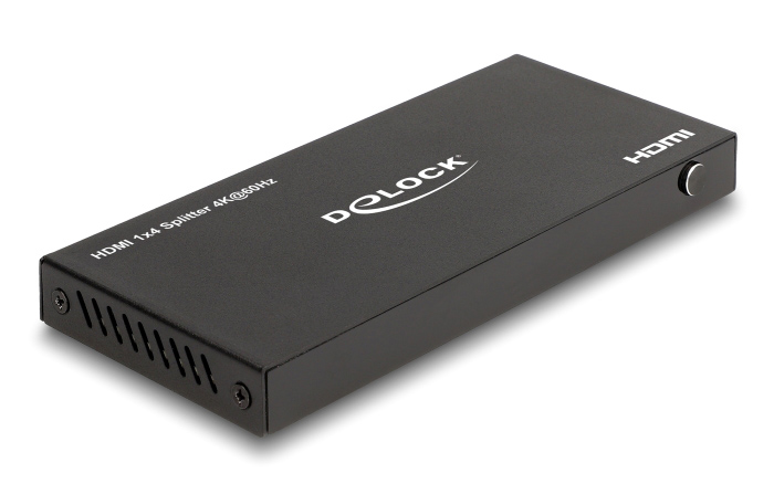 DELOCK HDMI splitter 18652 με downscaler πλήκτρο DELOCK HDMI splitter 18652 με downscaler πλήκτρο
