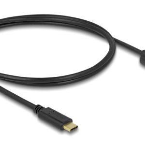 DELOCK USB-C switch 18911, 2 σε 1 bidirectional, 10Gbps, 8K, 100W, μαύρο 4 8K
