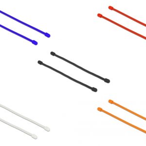 DELOCK Δεματικά καλωδίων 18970, εύκαμπτα, 80x4mm, χρωματιστά, 10τμχ 3 80x4mm