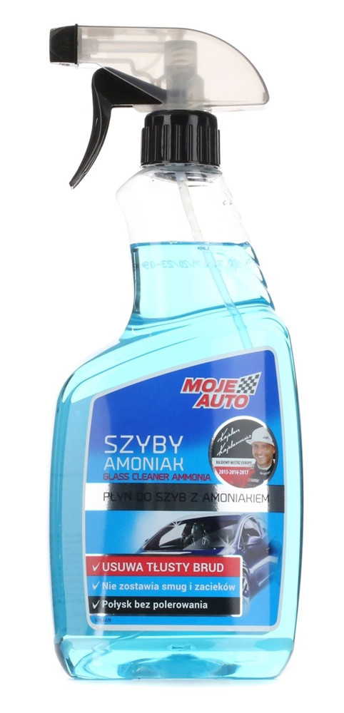 MOJE AUTO σπρέι καθαρισμού τζαμιών αυτοκινήτου 19-602 με αμμωνία MOJE AUTO σπρέι καθαρισμού τζαμιών αυτοκινήτου 19-602 με αμμωνία