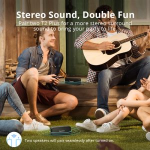 TRONSMART φορητό ηχείο Element T2 Plus 20W Bluetooth/NFC, 3600mAh, μαύρο 4 357167 2