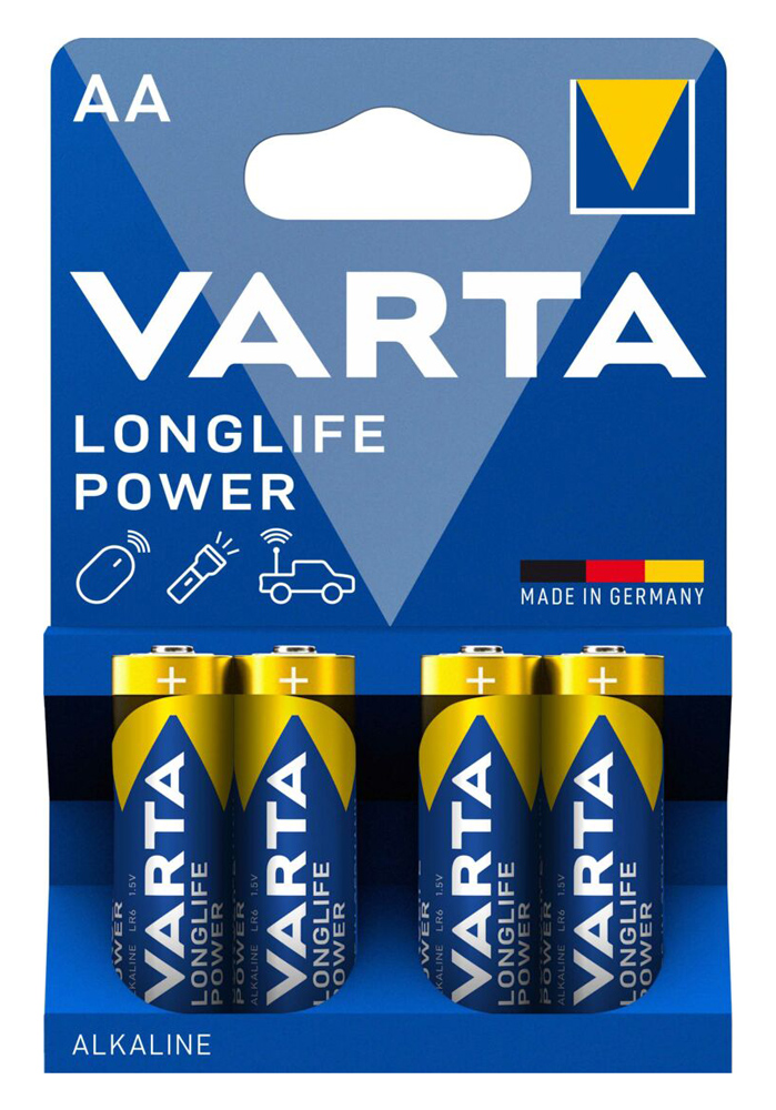 VARTA αλκαλικές μπαταρίες Longlife Power VARTA αλκαλικές μπαταρίες Longlife Power