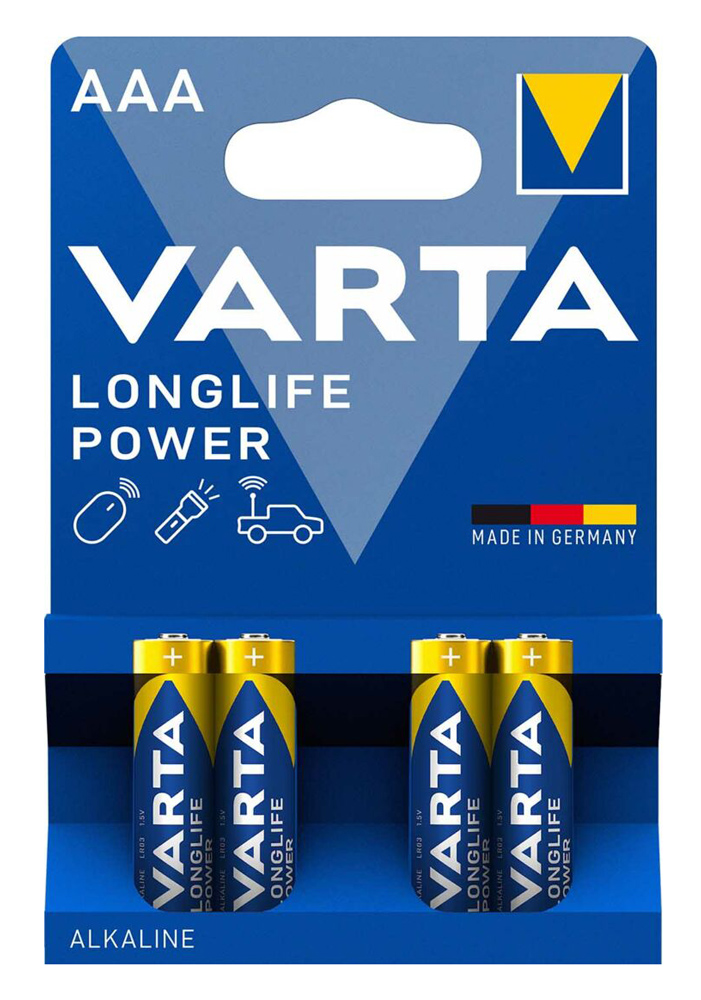 VARTA αλκαλικές μπαταρίες Longlife Power VARTA αλκαλικές μπαταρίες Longlife Power