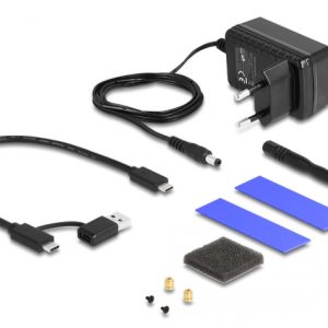 DELOCK θήκη M.2 NVMe & SATA SSD/HDD 42020, 10Gbps, λειτουργία κλώνου 3 λειτουργία κλώνου