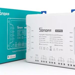 SONOFF Smart Διακόπτης 4CH PRO R3, 4 θέσεων, 40A, RF control, λευκός 3 40A