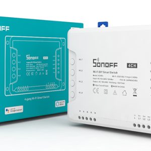 SONOFF Smart Διακόπτης WiFi 4CH R3, 4 θέσεων, 16A, λευκός 3 16A