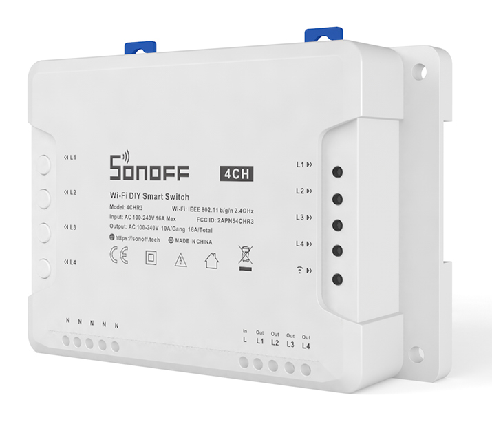 SONOFF Smart Διακόπτης WiFi 4CH R3 SONOFF Smart Διακόπτης WiFi 4CH R3