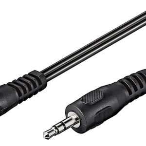 GOOBAY καλώδιο ήχου 3.5mm 50931, 3 pin stereo, 10m, μαύρο 1 GOOBAY καλώδιο ήχου 3.5mm 50931