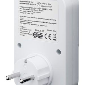 GOOBAY μηχανικός χρονοδιακόπτης ρεύματος 51276, λευκός 3 51276 2