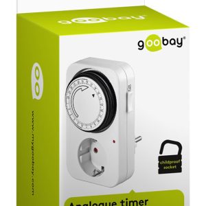 GOOBAY μηχανικός χρονοδιακόπτης ρεύματος 51276, λευκός 4 51276 3