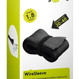 GOOBAY δεματικό καλωδίων 51919, Φ 40mm, 1.8m, μαύρο 3 1.8m