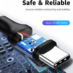 CABLETIME καλώδιο USB-C σε USB U323A, 15W, 480Mbps, 1m, μαύρο 3 480Mbps