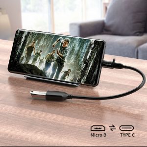 CABLETIME αντάπτορας USB Type-C σε USB Micro CMBF, μαύρος 4 5210131038468 3