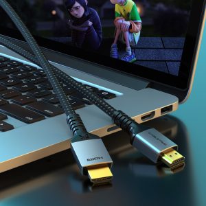 CABLETIME καλώδιο HDMI 2.1 CT-HM8K, 8K/60Hz, 48Gbps, 28AWG, 2m, μαύρο 3 48Gbps