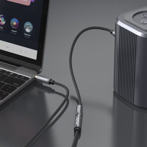 CABLETIME προέκταση καλωδίου ήχου 3.5mm CT-P11F, AUX, 1.8m, μαύρο 3 1.8m