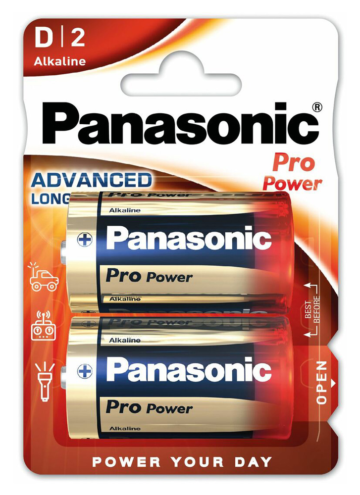 PANASONIC αλκαλικές μπαταρίες Pro Power PANASONIC αλκαλικές μπαταρίες Pro Power