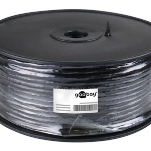 GOOBAY καλώδιο δικτύου 57293, CAT 6 U/UTP, CCA, έως 50m, 100m, μαύρο 3 CCA