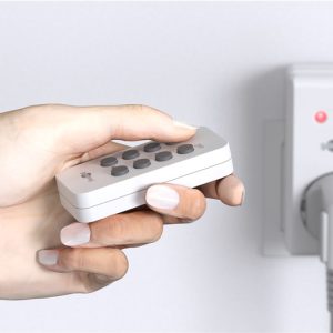 GOOBAY ασύρματο τηλεχειριστήριο 58691, για αντάπτορα ρεύματος, λευκό 2 για αντάπτορα ρεύματος